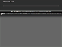 Tablet Screenshot of cemburu.com